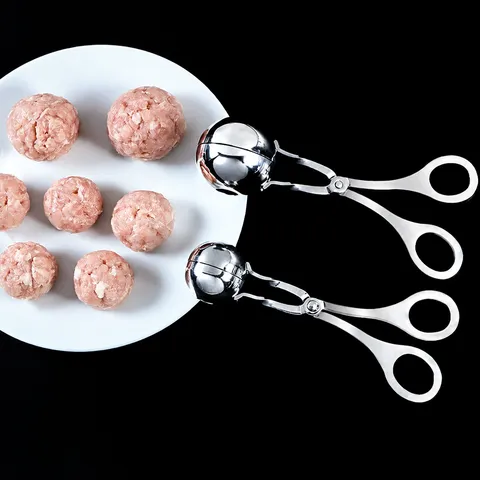 Stainless Steel Meatball Maker Kitchen Tool Meat Ball Clip Mold Rice Ball Maker Cooking Gadgets