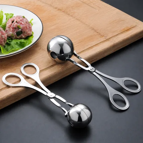 Stainless Steel Meatball Maker Kitchen Tool Meat Ball Clip Mold Rice Ball Maker Cooking Gadgets