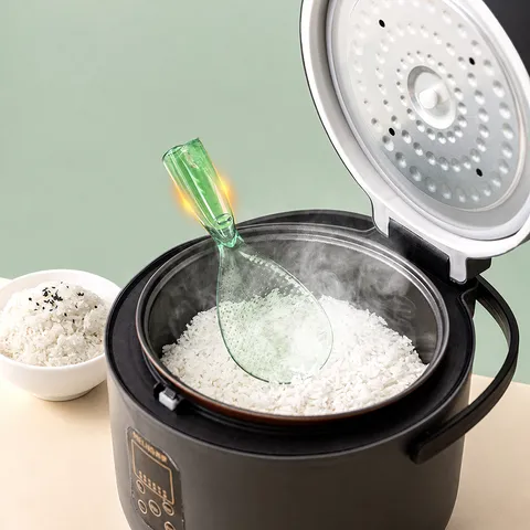 Upright Rice Spoon Non Stick Plastic Little Monster Rabbit Rice Cooker Paddle Cute Kitchen Gadget Tableware