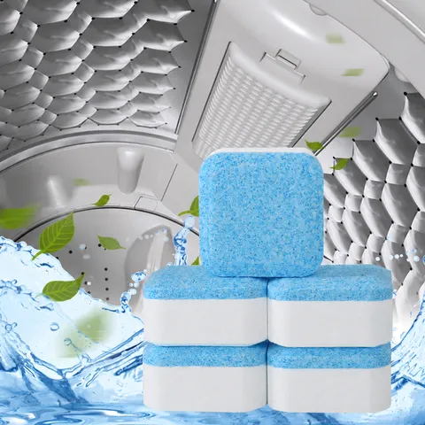 Washing Machine Cleaner Effervescent Tablets Automatic Drum Cleaning Descaling Sterilization Cleaning Tablets