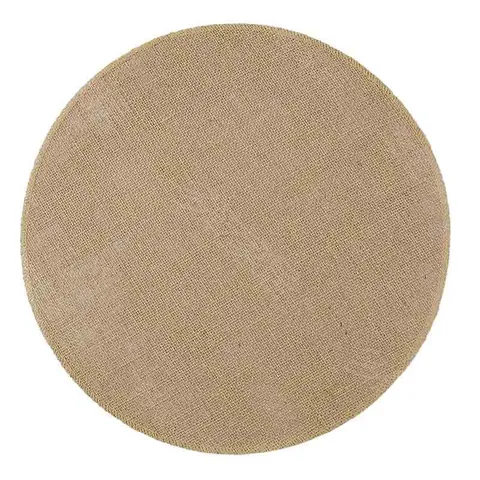 Jute Placemat Waterproof Oilproof Heat Insulation Table Mat Round Square Kitchen Dining Table Decoration Table Runner