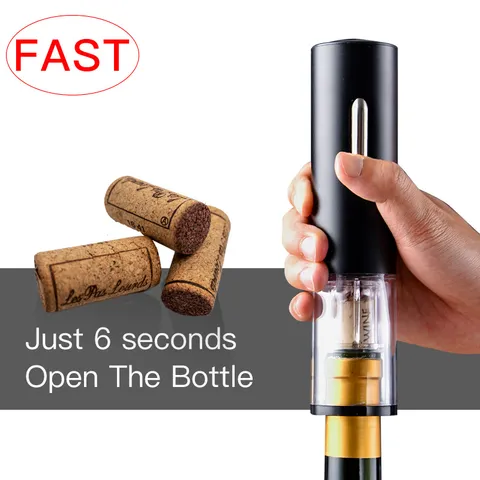 Elektrische Flesopener Automatische Kurkentrekker USB Oplaadbare Wijnfles Opening Gereedschap Voor Keuken Bar Thuis Feest