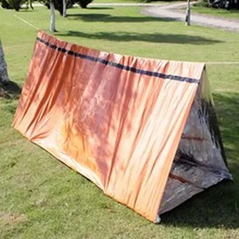 Tienda de Supervivencia de Emergencia Manta de Emergencia Impermeable Térmica Equipo de Supervivencia de Camping al Aire Libre