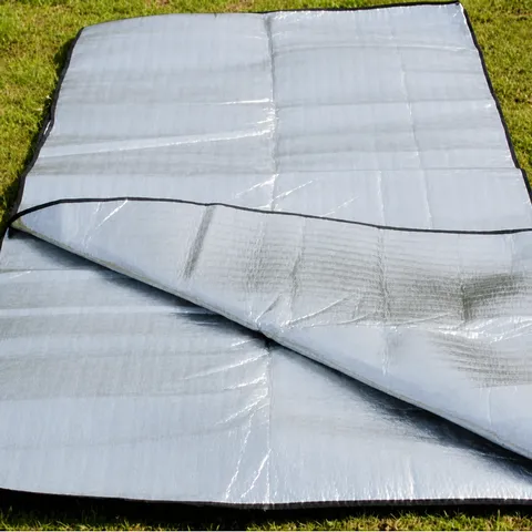 Double Sided Aluminum Foil Moisture Proof Mat Outdoor Camping Picnic Blanket Waterproof Beach Pad Sleeping Mat