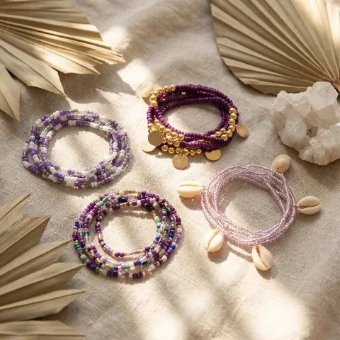 Catena di Vita Multistrato in Perline Stile Boho Euro-Americano Catena del Corpo in Perline di Vetro a Contrasto in Lega Con Ciondolo in Conchiglia Naturale per Gioielli da Bikini per Vacanze al Mare da Donna