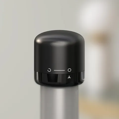 Mini Wijnstop Champagnesealer Draaisluiting Vacuüm Vershoudende Flesstop Barware Keukenaccessoires
