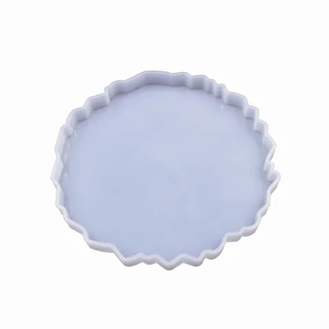 DIY Silicone Mold Irregular Wave Coaster Epoxy Resin Casting Mold Flexible Non-Stick Craft Mold For Home Decor
