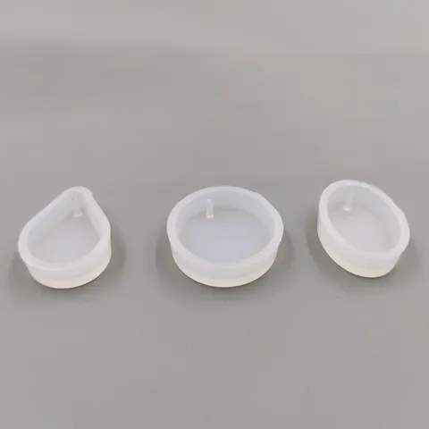 Stampo in Silicone Fai da Te per Creazione Collana con Ciondolo in Resina Epossidica Stampo Artigianale in Cristallo Trasparente Forma Ovale