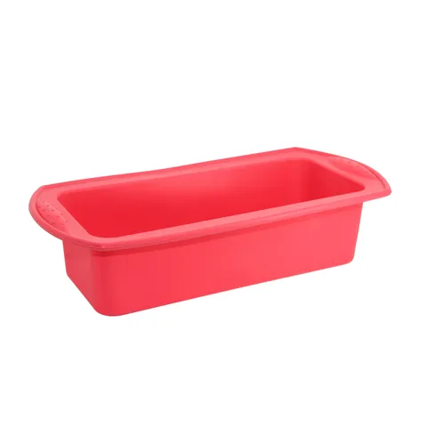 Molde de Silicona Rectangular para Tostadas de Grado Alimenticio Molde para Pan y Pasteles Bandeja de Horno Antiadherente Con Asas Dobles para Cocina DIY