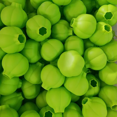 Food Grade Silicone Garlic Peeler Flexible Garlic Peeling Tool Green Kitchen Gadget