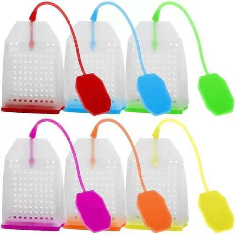 Creative Silicone Tea Infuser Cute Tea Bag Shape Loose Leaf Tea Filter Strainer Kitchen Teaware Accessories