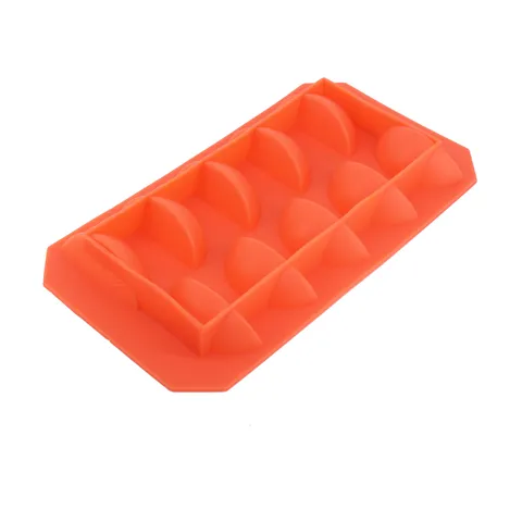 Bandeja para Hielo de Silicona en Forma de Limón Flexible Grado Alimenticio DIY Chocolate Gelatina Cocina Bar Herramienta