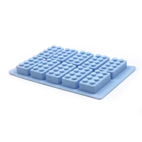 Molde de Cubitos de Hielo de Silicona de Grado Alimenticio Creativa Caja de Hielo de 15 Rejillas Contenedor de Alimentos para Bebés Herramienta de Cocina