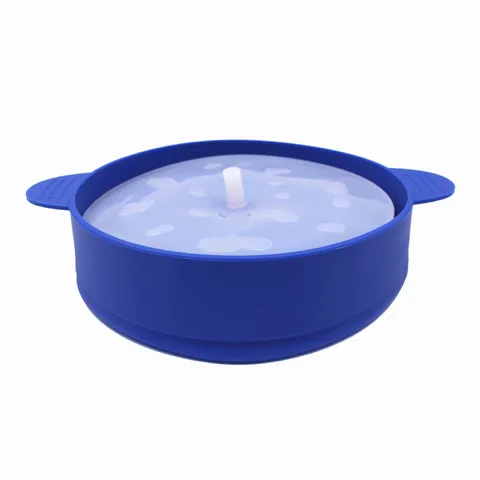 Tazón Plegable de Silicona para Palomitas Con Tapa y Asas Gran Fabricante de Palomitas para Microondas Herramienta de Cocina