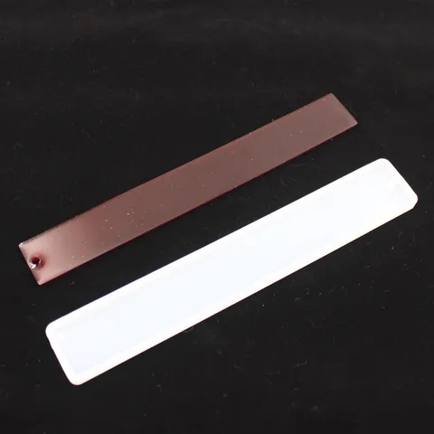 DIY Silikon Harz Lesezeichen Form Rechteckig Kristall Epoxid Gießform Handgemachte Handwerkswerkzeug Für Lesezeichen