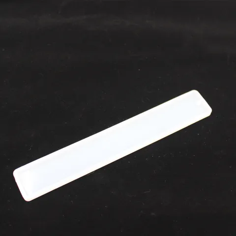 DIY Silikon Harz Lesezeichen Form Rechteckig Kristall Epoxid Gießform Handgemachte Handwerkswerkzeug Für Lesezeichen