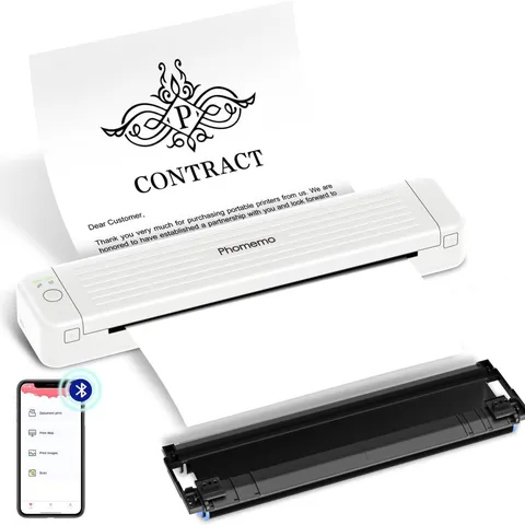 Phomemo P831 Imprimante Thermique Portable Sans Fil Bluetooth Bureau Maison Imprimante De Documents Mobile