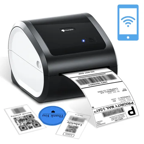 Bluetooth Thermal Shipping Label Printer Wireless Barcode Printer For Express Waybill Office And Home Use