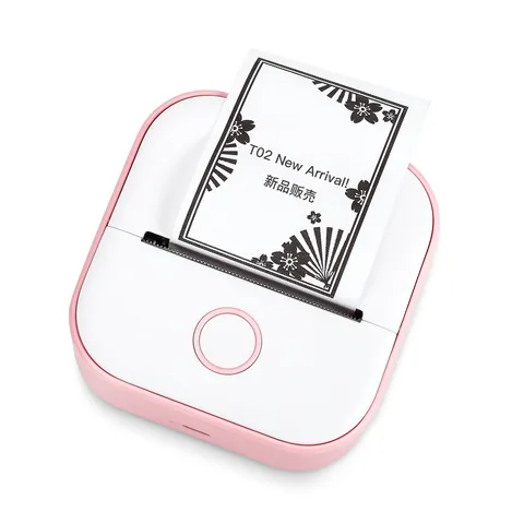 Mini Tragbarer Thermischer Etikettendrucker Drahtloser Bluetooth Taschen-Drucker Für Lernnotizen Fehler Büro Heimgebrauch