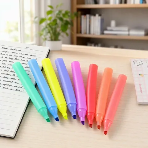 Candy Farbe Textmarker Set Meißelspitze Augenschutz Macaron Marker Stifte Für Studenten Handkonto Schule Bürobedarf