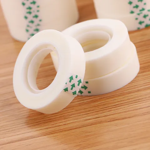 Matte Invisible Tape Semi-Transparent Adhesive Tape For Office School Handmade Crafts Scrapbooking Wedding Party Car Decoration No Residue Tape