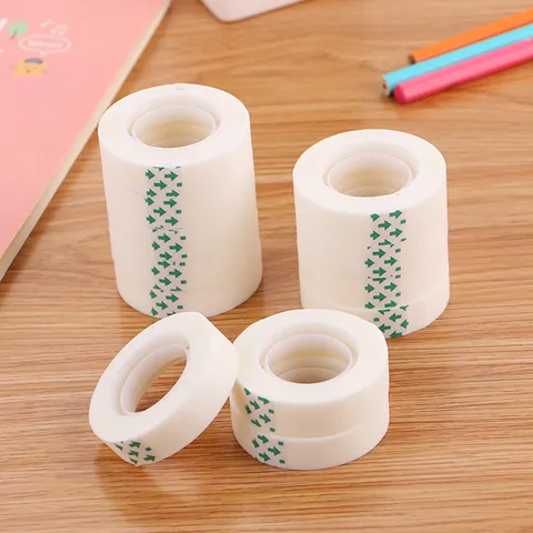 Matte Invisible Tape Semi-Transparent Adhesive Tape For Office School Handmade Crafts Scrapbooking Wedding Party Car Decoration No Residue Tape