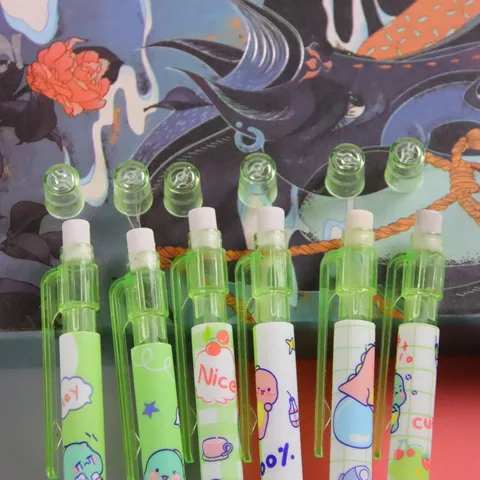 Niedliche Dinosaurier Druckbleistift 0.5mm Nachfüllbare Bleistifte Für Schüler Schreiben Schule Bürobedarf Cartoon Schreibwaren