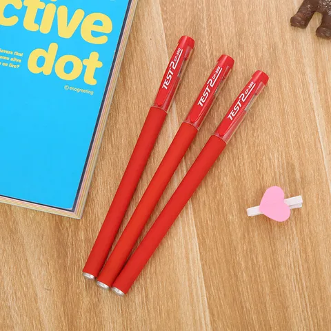 Professioneller 0,5 mm Mattierter Gelstift Mattschwarz Büro Unterschrift Stift Für Studenten Prüfung Business Schreiben Stifte