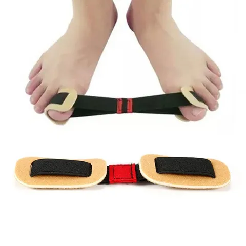 Zehenkorrektor Hallux Valgus Entlastung Stretchband Latex Elastischer Zehenspreizer Fußpflege Trainingswerkzeug