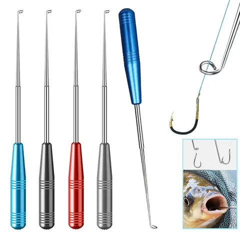 Stainless Steel Fishing Hook Remover Deep Throat Hook Extractor Tool Portable Outdoor Angling Gear Fish Hook Removal Device