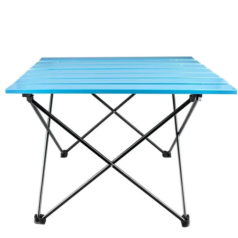 Mesa de Camping Plegable de Aleación de Aluminio Portátil Mini Mesa de Camping Ligera y Compacta para Picnic al Aire Libre Senderismo Barbacoa Viajes