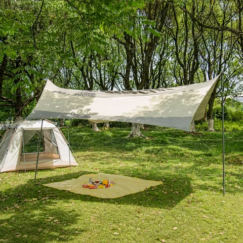 Portable Waterproof Outdoor Camping Canopy Sun Shelter UV Protection Oxford Cloth Tent For Picnic Garden Beach
