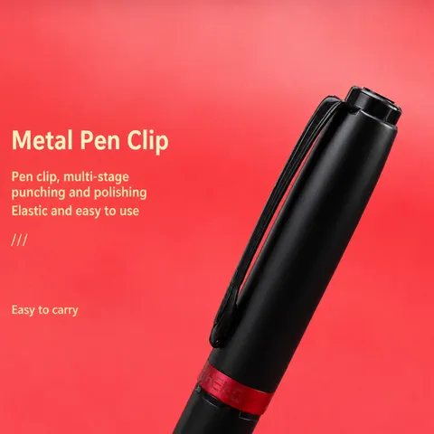 Professional Metal Rollerball Pen Business Office Sign Pen Smooth Writing Executive Metal Pen For Daily Work