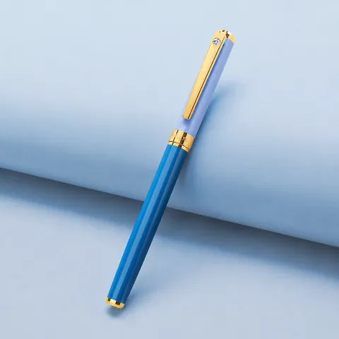 Minimalist Stainless Steel Gel Pen Morandi Color Smooth Writing Business Office Signature Pen Metal Pen Gift