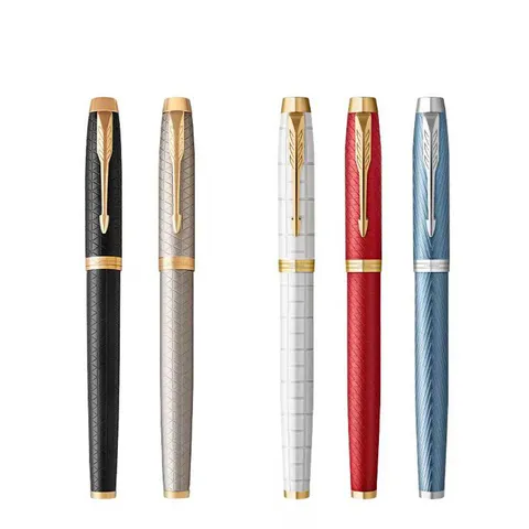 High-End Business Metal Rollerball Pen Gift Box Luxury Office Signature Writing Pen Set for Men and Women