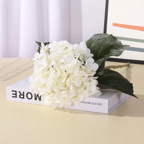 Artificial Hydrangea Silk Flower Bouquet 11 Forks Mini Fake Flowers For Home Decor Wedding Party Floral Arrangement