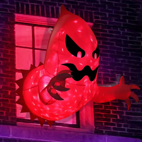 Halloween Inflatable Glowing Ghost Decoration With LED Light Outdoor Indoor Yard Garden Party Prop