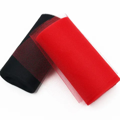 Wedding Party Decorative Tulle Roll Polyester Mesh Fabric For DIY Craft Gift Wrapping And Home Decor
