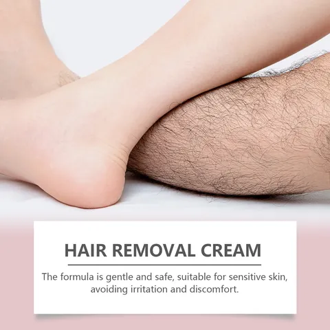 Gentle Hair Removal Cream For Women Painless Hair Remover With Spatula Smooth Skin Care Body Hair Care