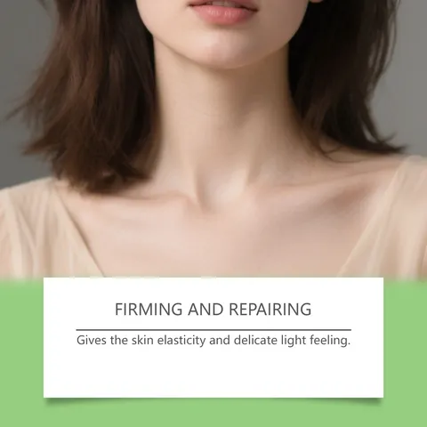 Firming Anti Aging Neck Cream With Roller Massager Moisturizing Nourishing Fine Lines Wrinkle Care Skincare