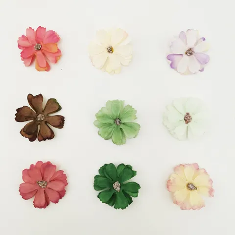 Artificial Flower Petals Mixed Color DIY Craft Accessories For Party Decoration And Hair Ornaments And Gift Wrapping