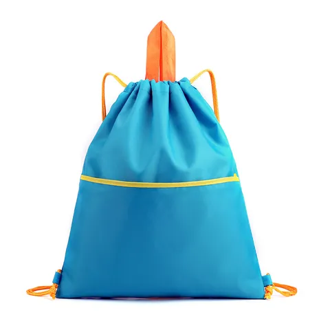 Oxford Cloth Drawstring Backpack Waterproof Sports Gym Bag Casual Travel Rucksack For Men Women Streetwear