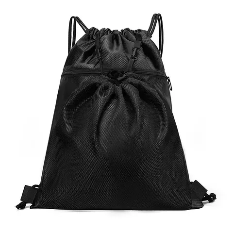 Wasserdicht Oxford-Gewebe Kordelzug Rucksack Große Kapazität Sport Gym Tasche Basketball Aufbewahrung Sack Fitness Outdoor