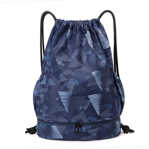 Waterproof Tie Dye Backpack Large Capacity Travel Bag With Wet Dry Separation And Shoe Compartment For Unisex Student