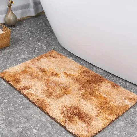 Tapis de Sol Antidérapant Absorbant pour Salle de Bain en Velour Gâteau Dégradé Épais Salon Balcon Décoration Maison