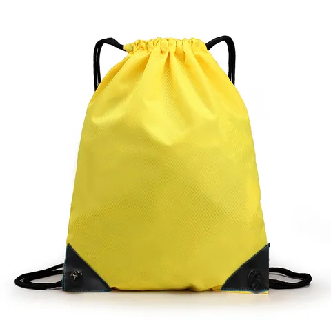 Thickened Oxford Cloth Drawstring Backpack Waterproof Sports Travel Bag Gym Storage Rucksack Casual Outdoor Daypack