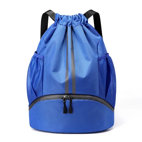 Große Kapazität Basketball Rucksack Oxford Gewebe Sport Fitness Tasche Mit Nass Trocken Trennung Schuhfach Unisex