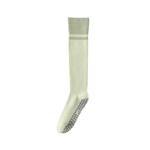 Chaussettes de Sport de Compression pour Femmes Chaussettes de Mollet de Cyclisme de Course Athlétiques Respirantes Yoga Chaussettes Longues Antidérapantes