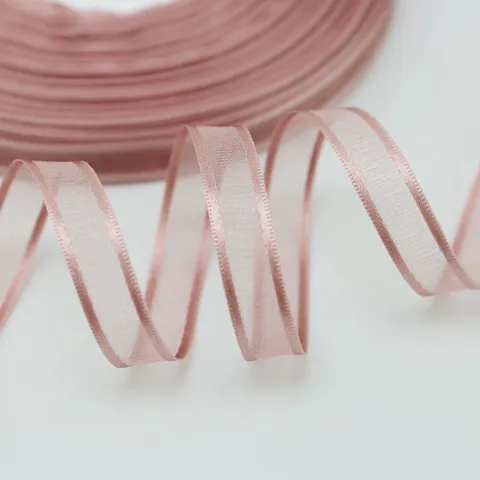 Rotolo di Nastro in Organza Trasparente Per Confezione Regalo Decorazione per Festa di Matrimonio Artigianato Floreale Nastro in Tessuto di Poliestere