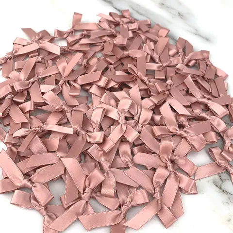Φιόγκοι από Κορδέλα Πολυεστέρα DIY Χειροτεχνία Φιόγκοι Μονόχρωμοι Διακοσμητικοί Φιόγκοι Για Συσκευασία Δώρου Γάμος Πάρτι Αξεσουάρ Μαλλιών